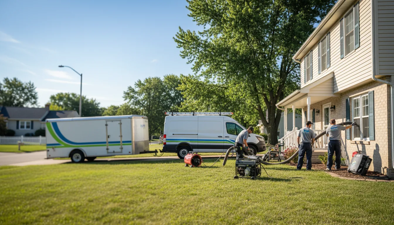 Flooded Basement Restoration And Cleanup With Repair in Latimer, IA near me
